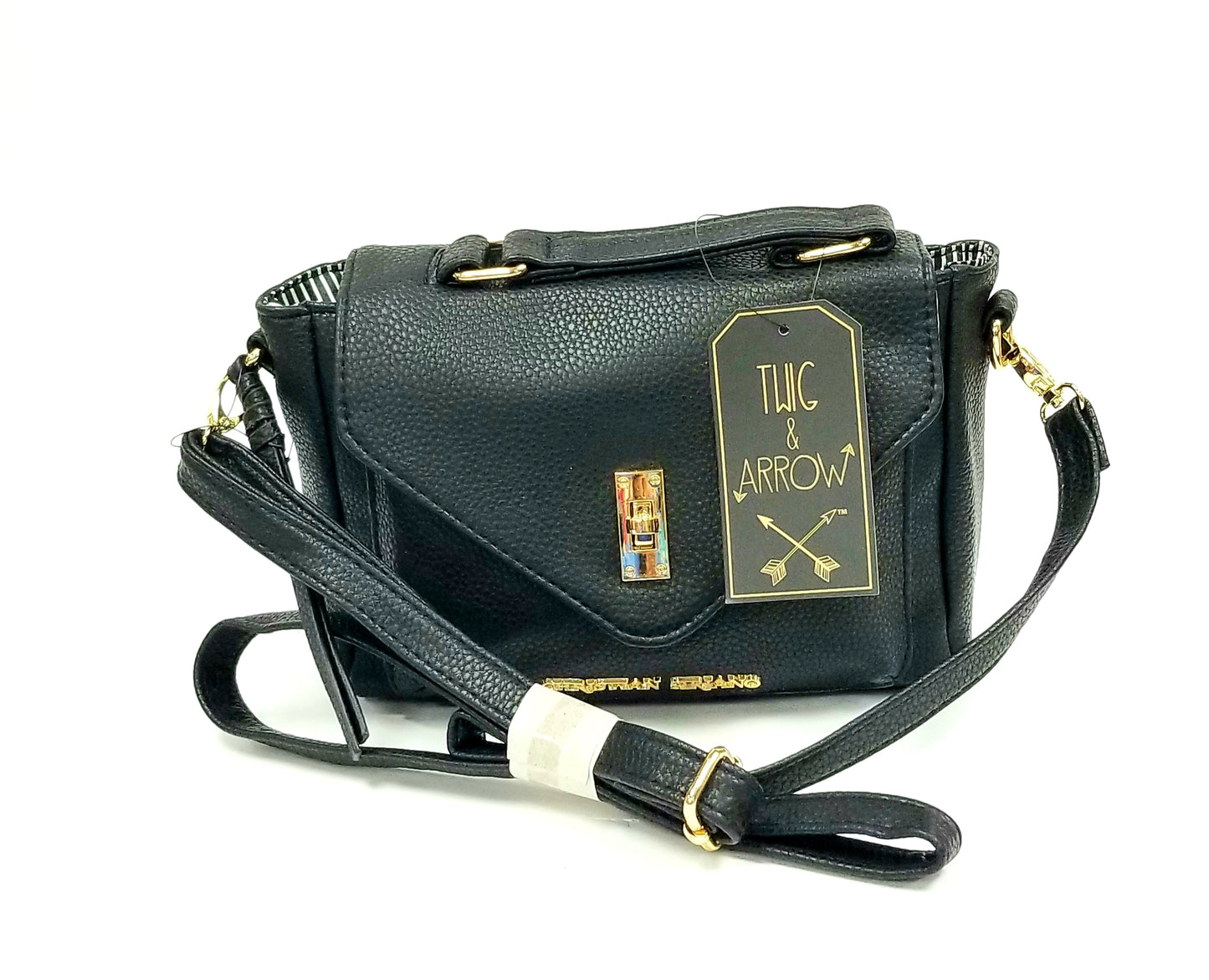 Twig & Arrow Handbag Christian Siriano BLACK