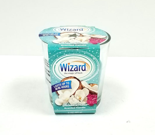 Wizard Scented Candle Island Breeze 3oz (85g)