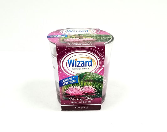 Wizard Scented Candle Morning Mist 3oz (85g)
