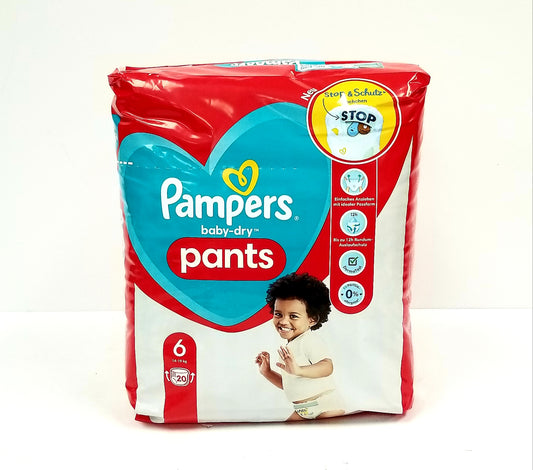 Pampers Baby Dry Diapers Pants 20pcs Size 6