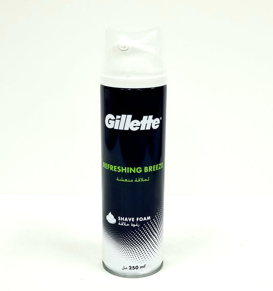 Gillette Refreshing Breeze Shave Foam 250ml