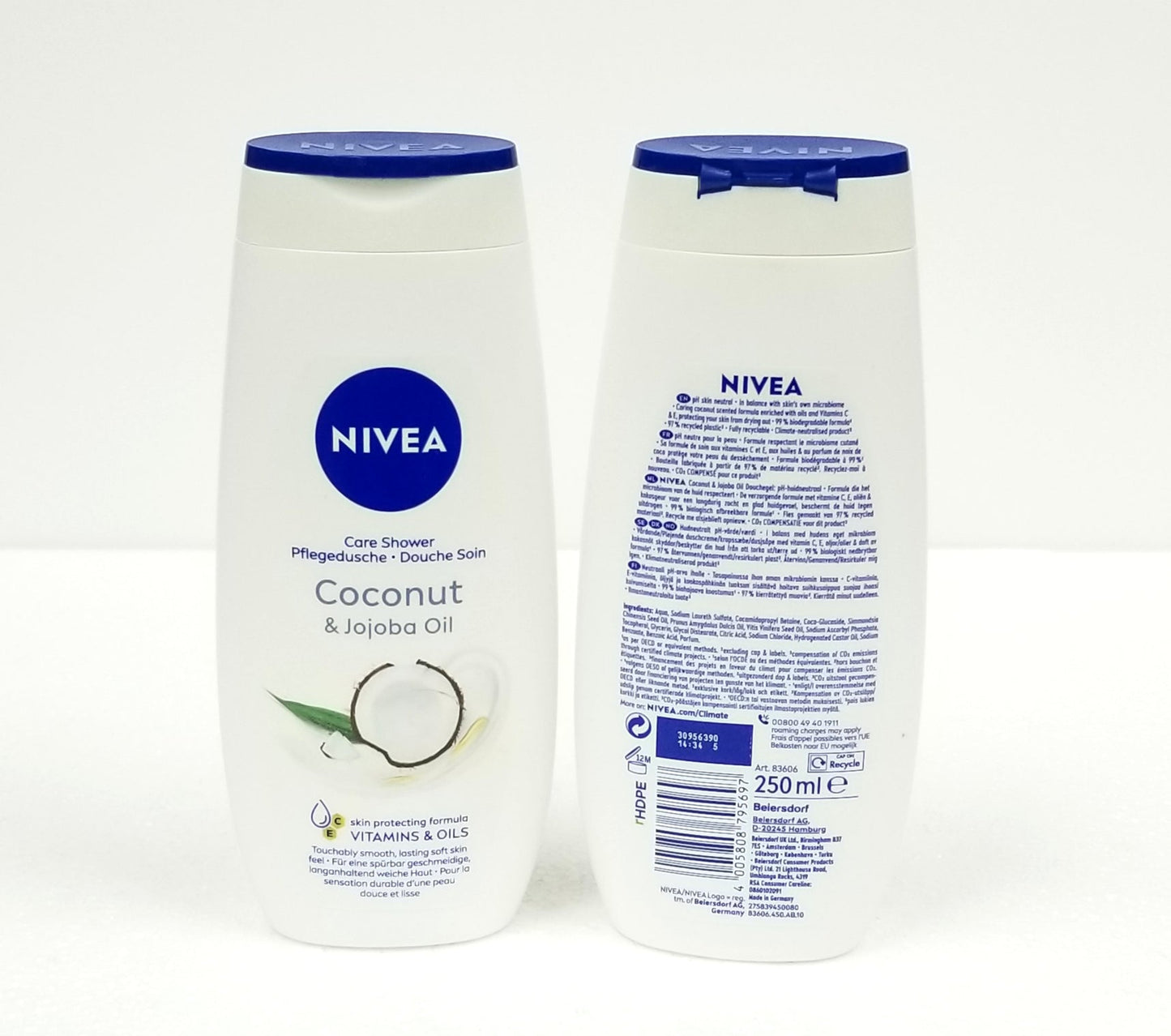 Nivea Shower Gel Coconut & Jojoba Oil 250ml
