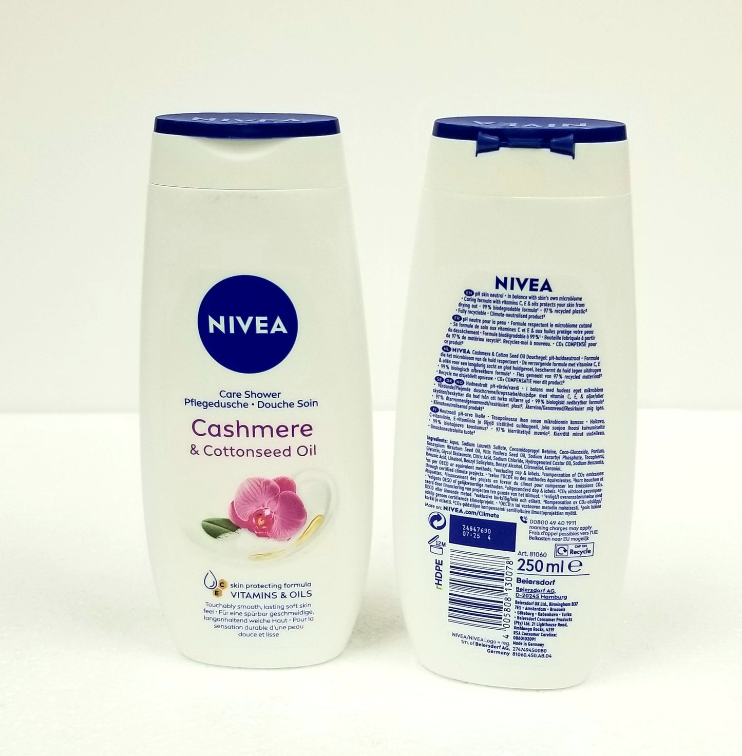 Nivea Shower Gel Cashmere 250ml