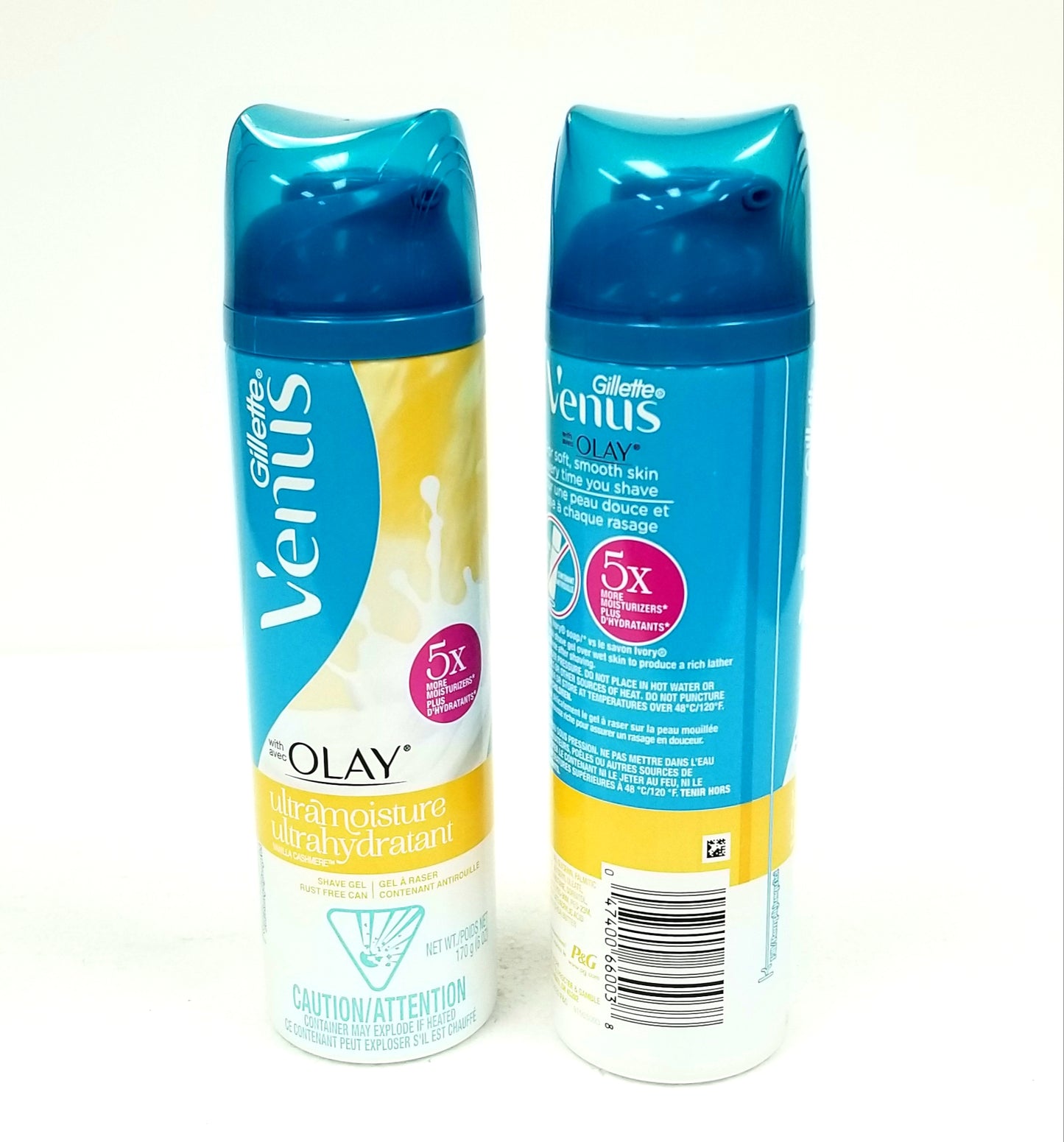 Gillette Venus W/Olay Vanilla Cashmere Shave Gel 6oz