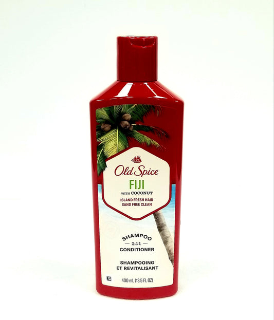 Old Spice Fiji 2in1 Shampoo and Conditioner 400ml (13.5 FL OZ)