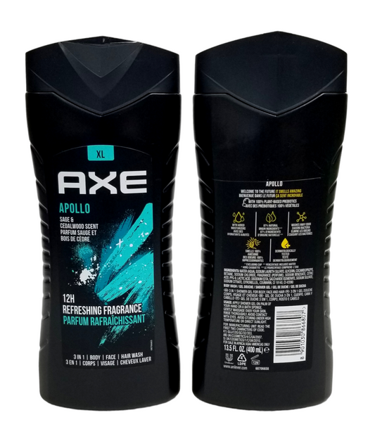 AXE Shower Gel Apollo 3 in 1 XL 400ml