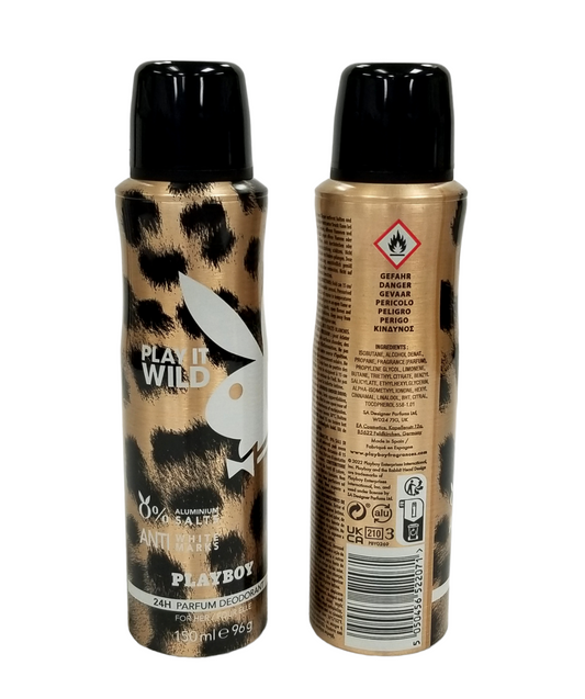 Playboy Deo Spray Play It Wild For Her 150ml