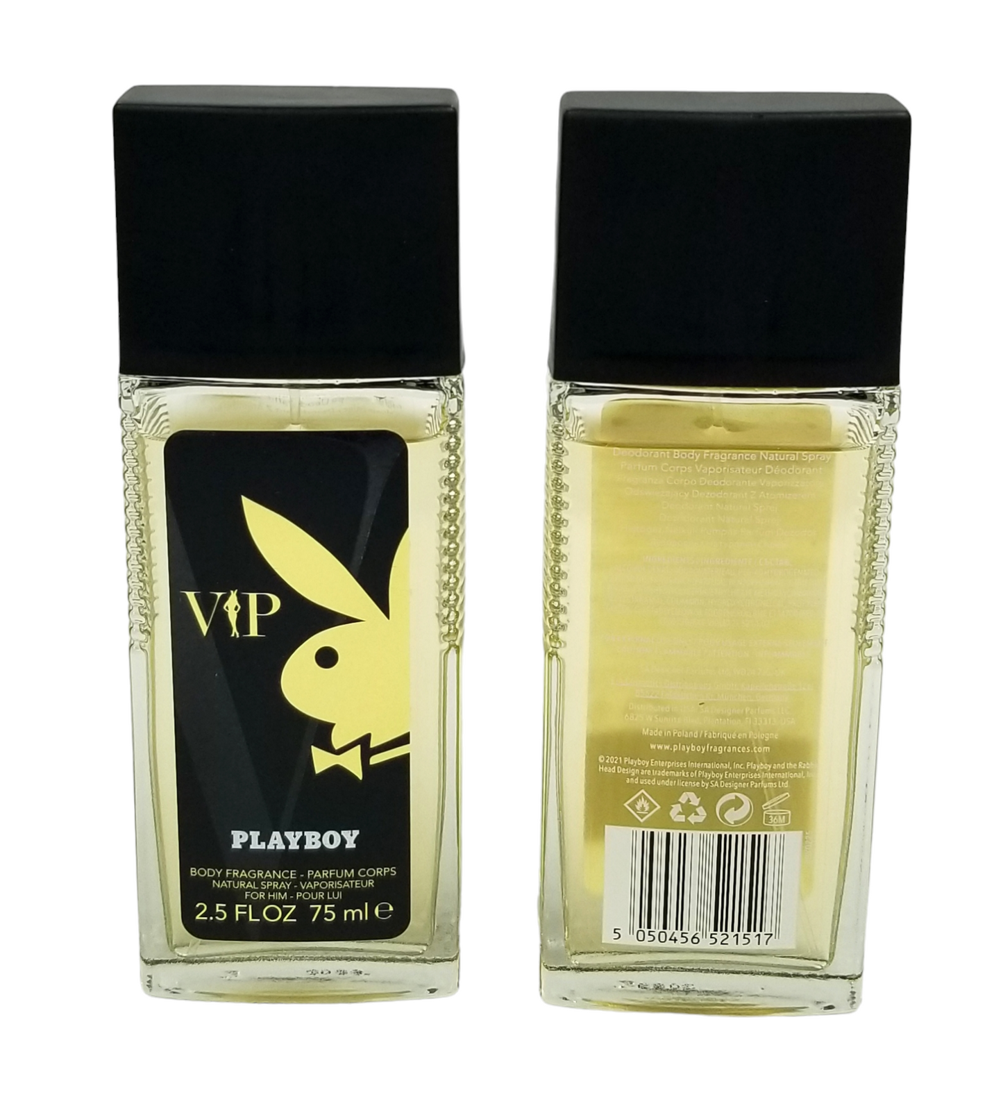 Playboy Perfumed Deodorant VIP for Him 75ml.