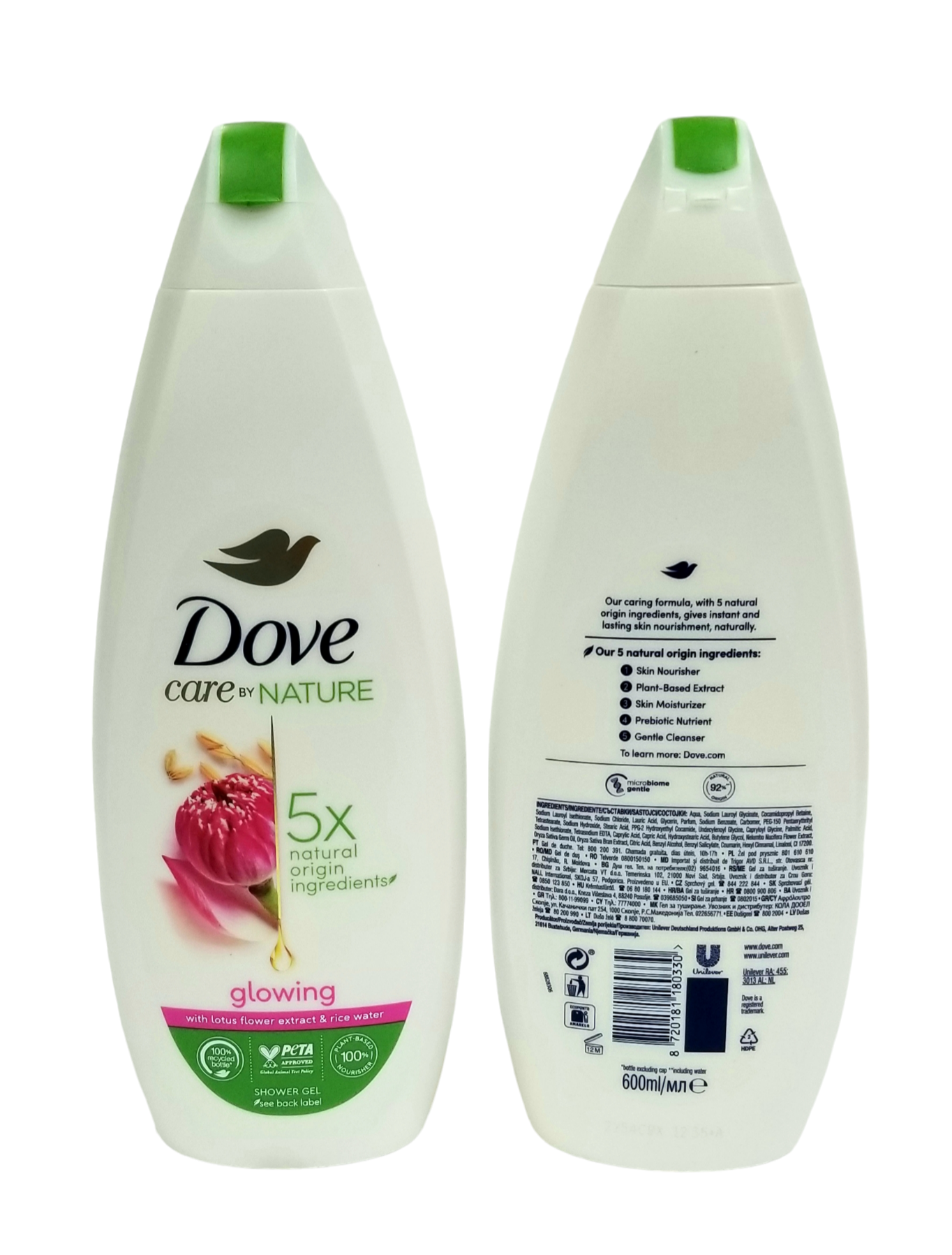 Dove Shower Gel Glowing 600ml