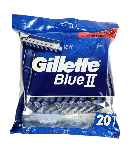 Gillette Blue 2 Razor 20pk
