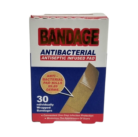 Bandage Antibacterial 30ct