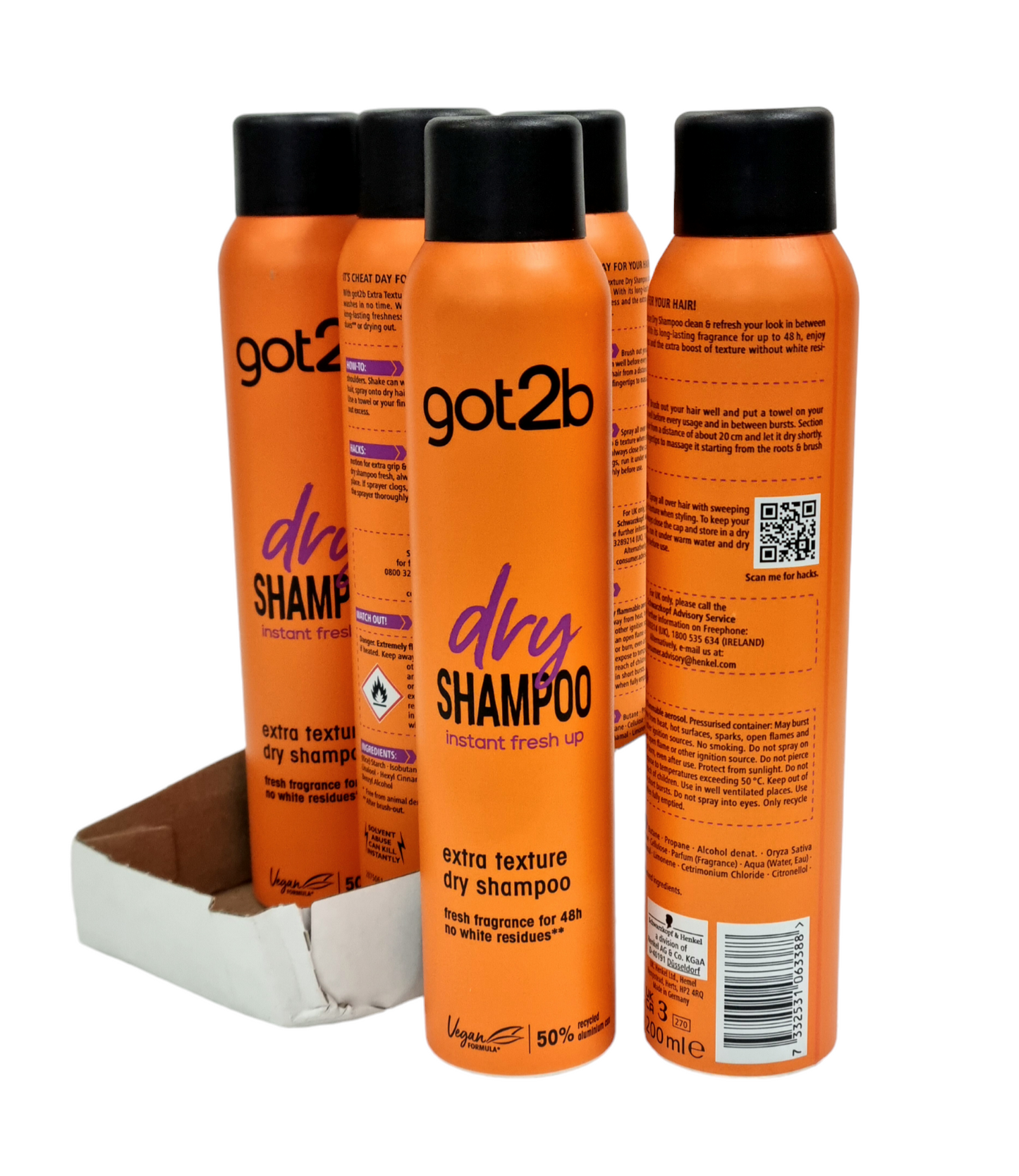 Got2b Dry Shampoo Extra Texture 200ml