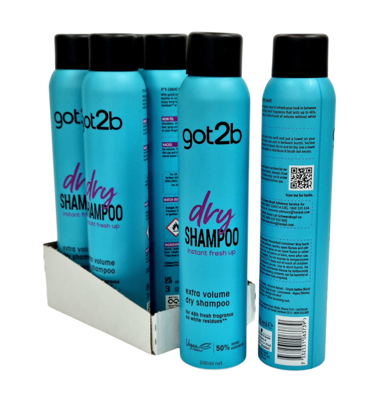 Got2b Dry Shampoo Extra Volume 200ml
