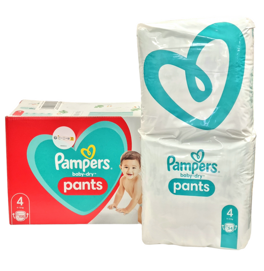 Pampers Baby Dry Diapers Pants 108pcs Size 4