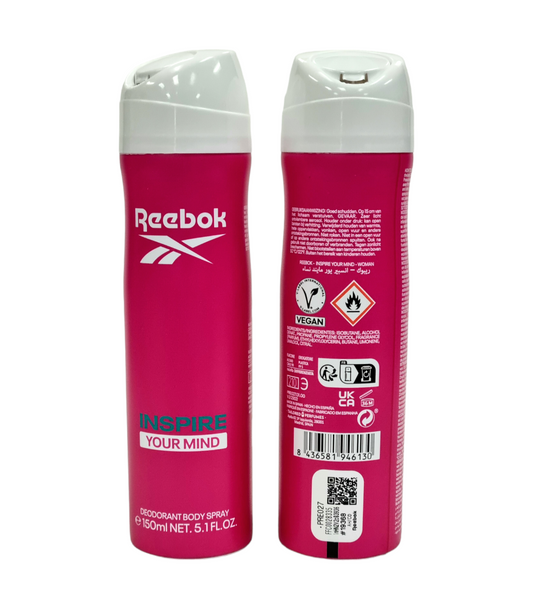 Reebok Body Spray Inspire Your Mind Women 150ml