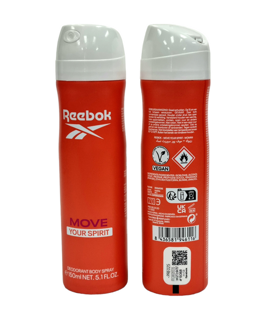 Reebok Body Spray Move Your Spirit Women 150ml
