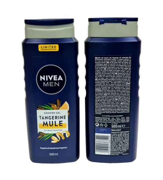 Nivea Men Shower Gel Tangerine Mule 500ml