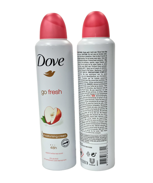 Dove Body SprayApple & White Tea 250ml