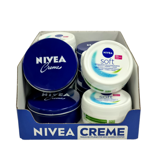 Nivea Body Cream assorted 2ast