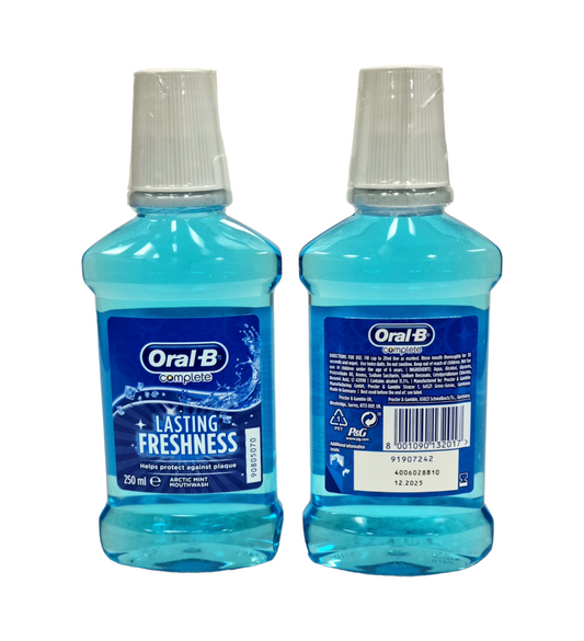 Oral-B Complete Mouthwash Lasting Freshness Arctic Mint - 250ml
