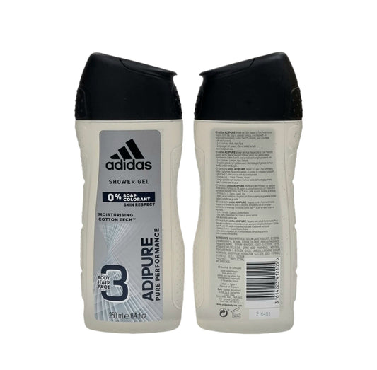 Adidas Shower Gel 3in1 Pure Performance 250ml