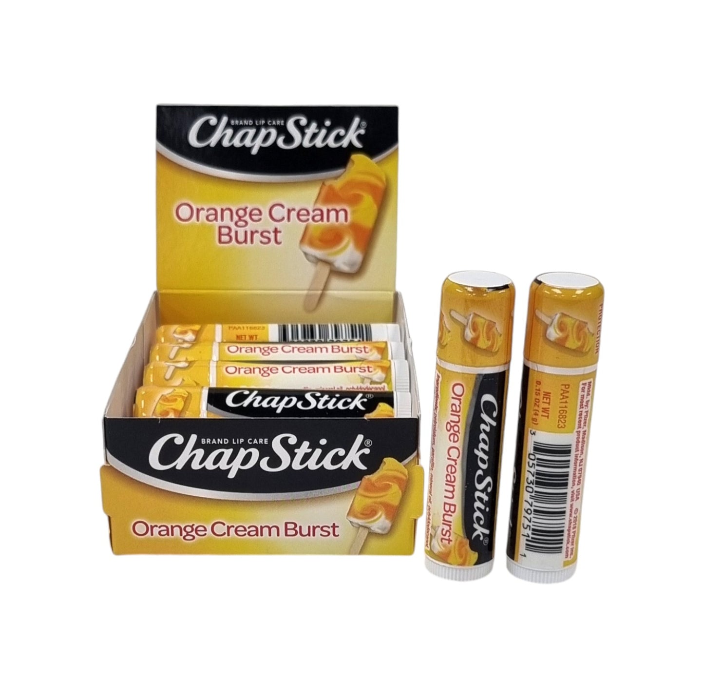 ChapStick Orange Cream Burst 12 x 0.15oz