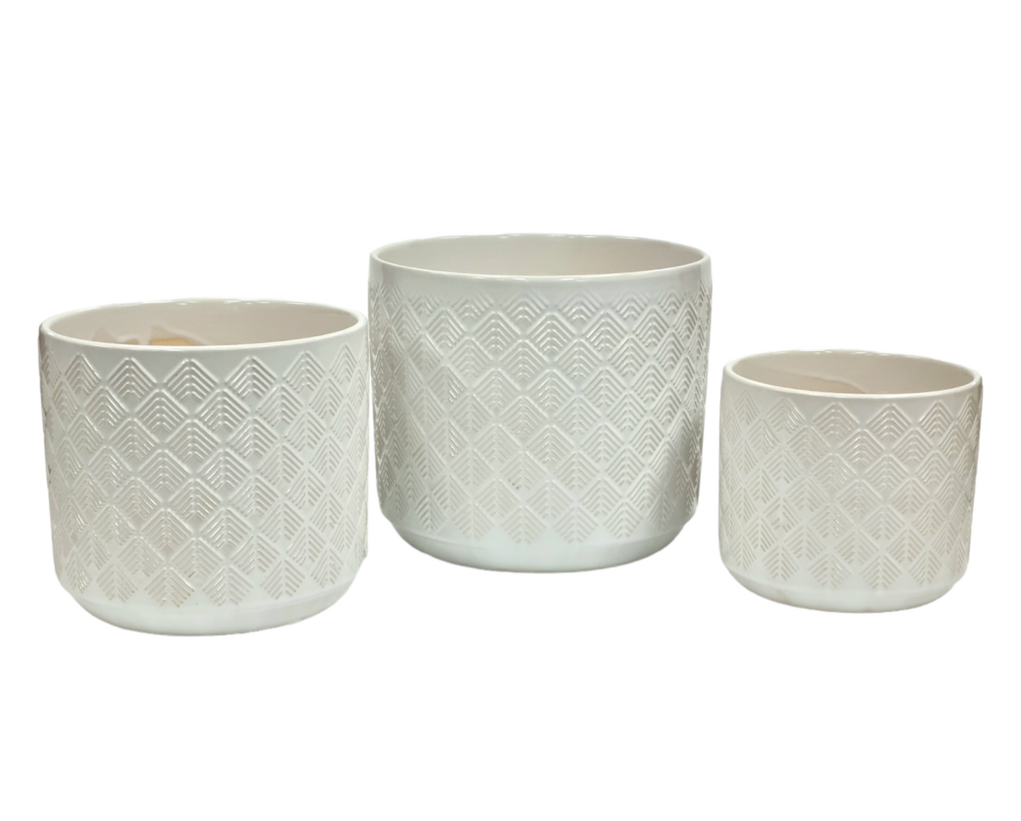 Planters Asst Ceramic Pots 3pcs