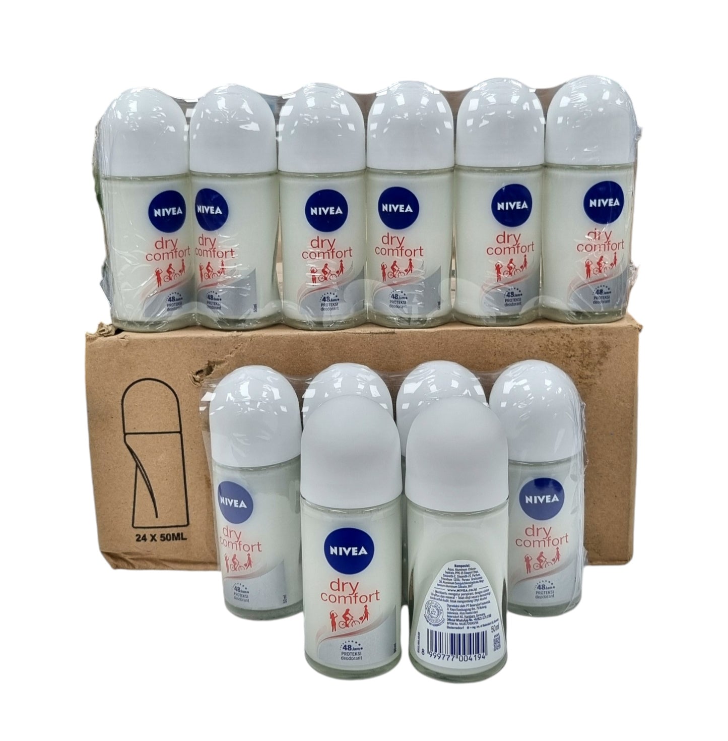 Nivea Roll On Women Dry Comfort 1.7oz (50ml)