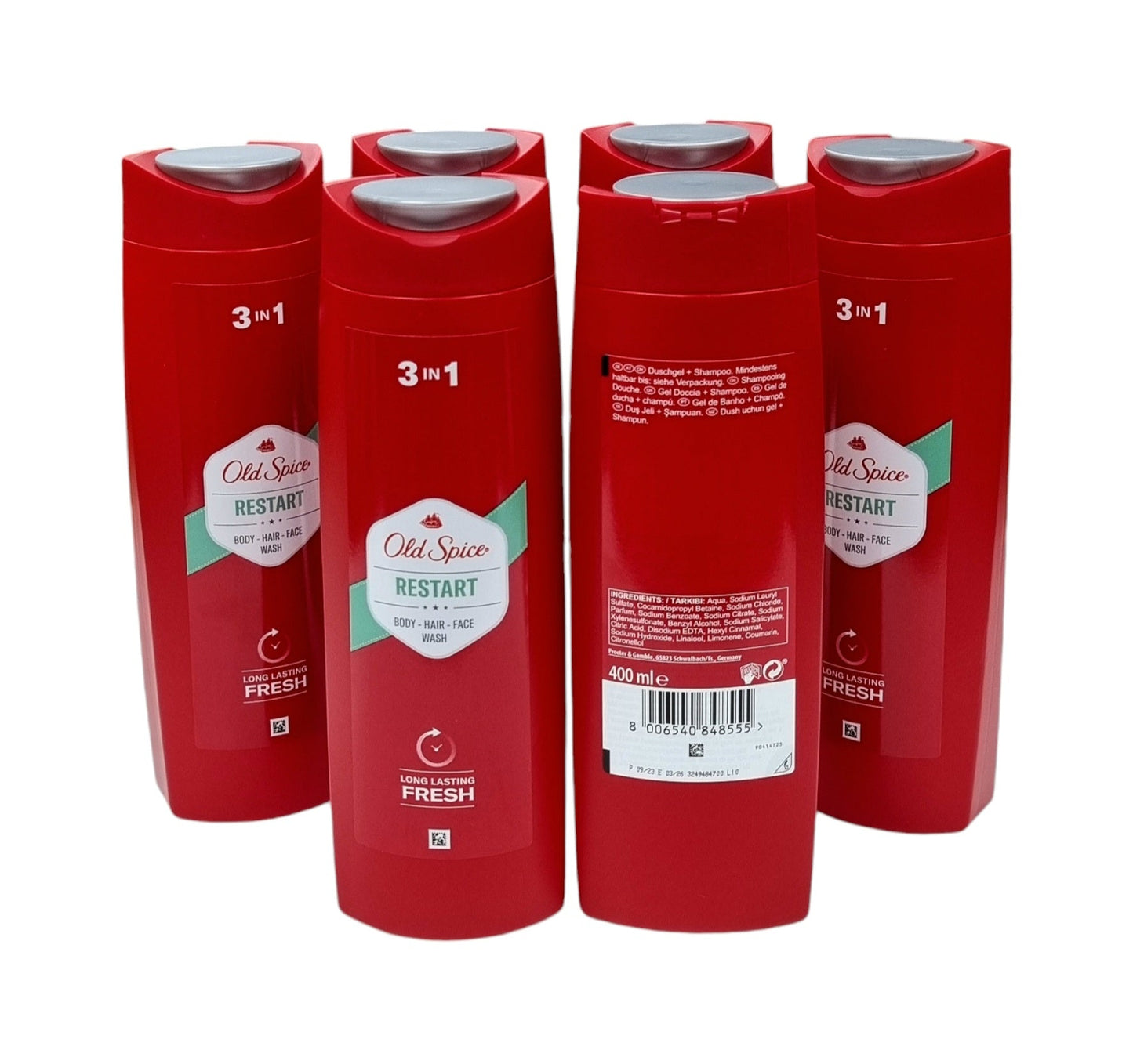 Old Spice Restart 3in1 Body+Hair+Facewash 400ml