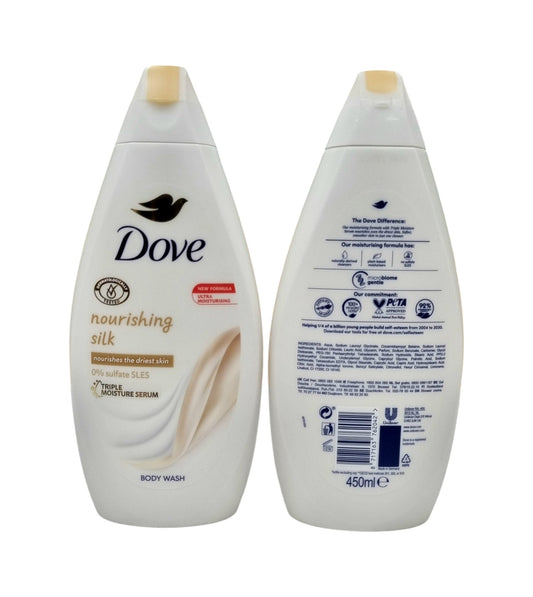 Dove Body Wash Nourishing Silk 450ml