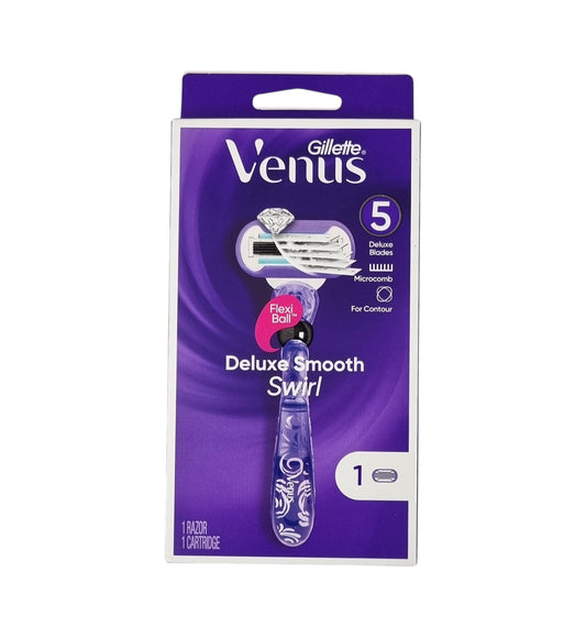 VENUS SWIRL SMOOTH RAZOR 1CT