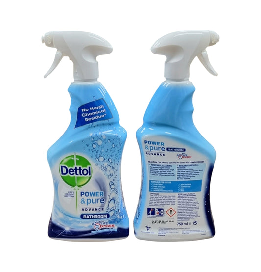 Dettol Power & Pure Advance Bathroom Cleaner 750ml