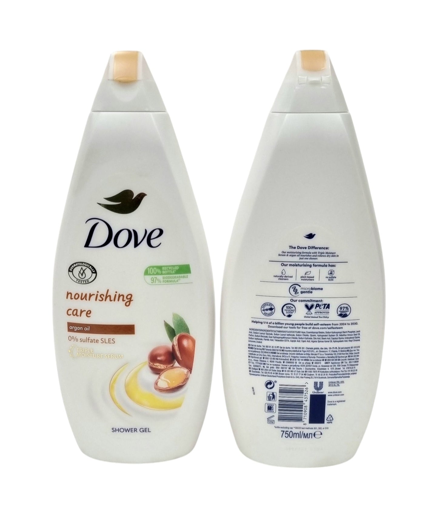Dove Shower Gel Nourishing Care 750ml