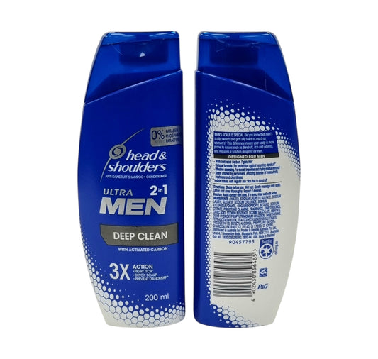 Head & Shoulders Men ULTRA 2 in 1 Deep Clean 200ml