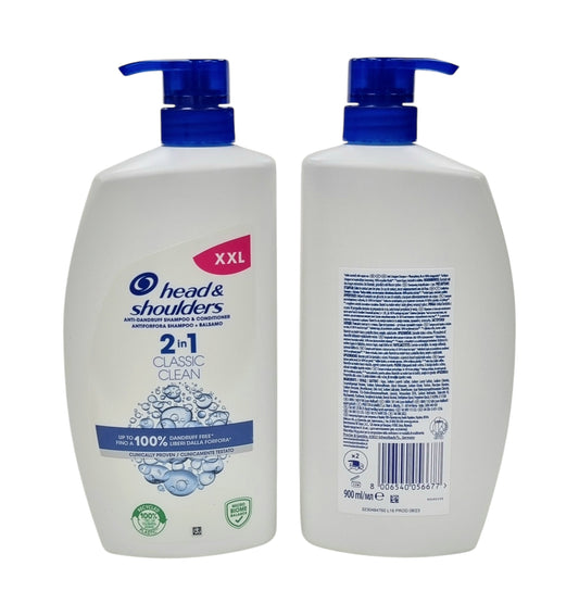 Head & Shoulders 2in1 Classic Clean 900ml