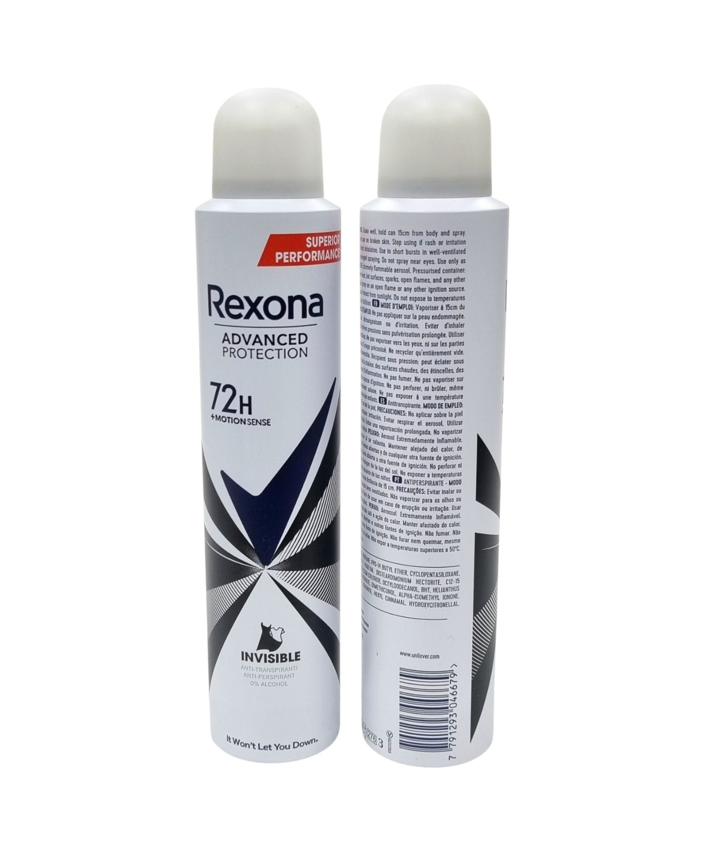 Rexona Body Spray Invisible 200ml