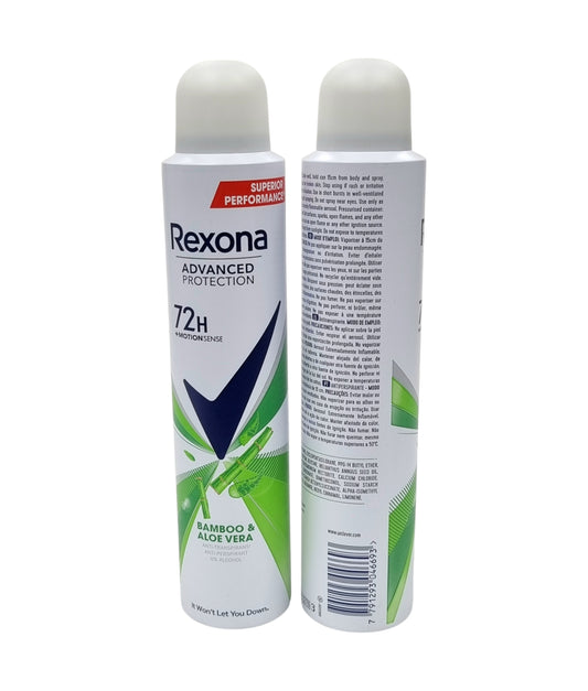 Rexona Body Spray Bamboo & Aloe Vera 200ml