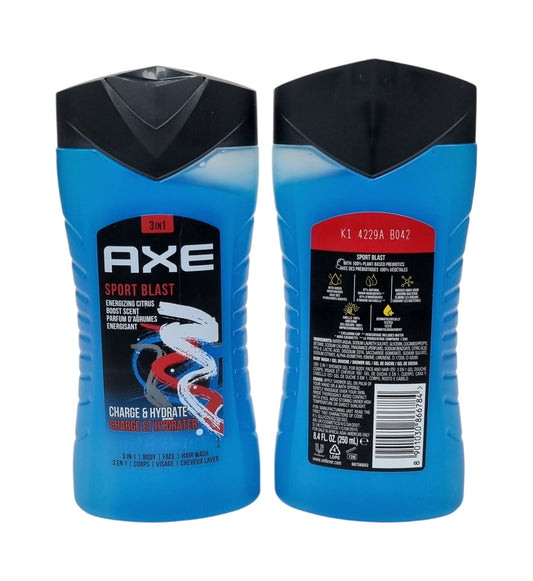 AXE Shower Gel Sport Blast 3 in 1 250ml
