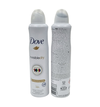 Dove Body Spray Invisible Dry Clean Touch 250ml