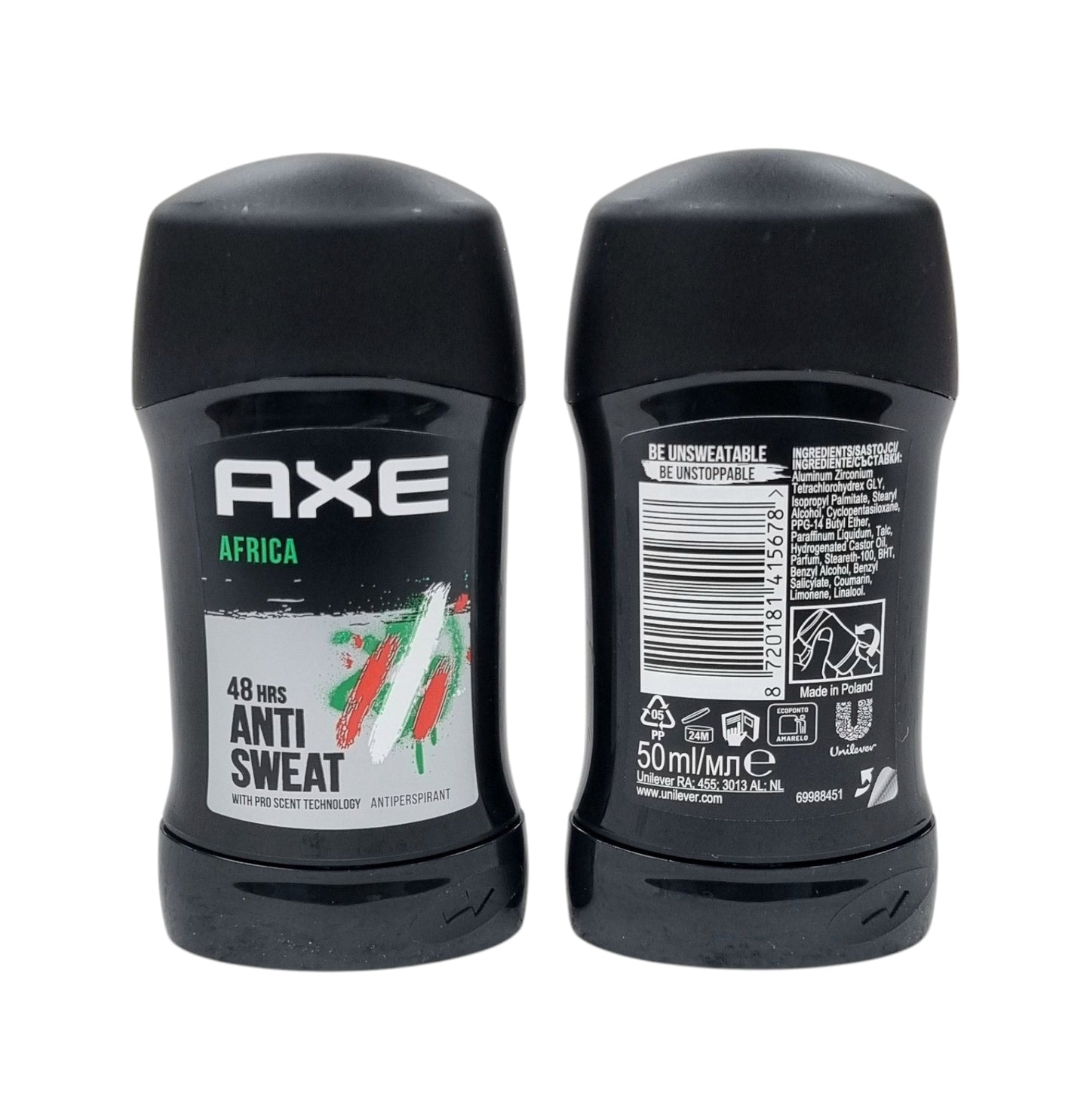 Axe Africa Anti Sweat Stick 50ml