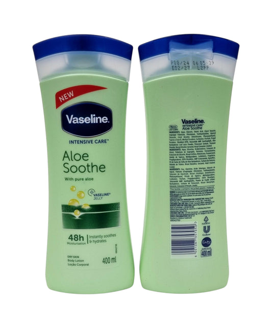 Vaseline Intensive Care Body Lotion Aloe Soothe 400ml