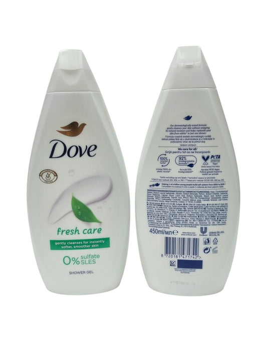 Dove Shower Gel Fresh Care 450ml