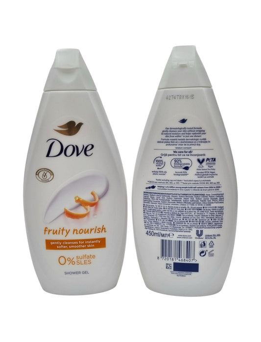 Dove Shower Gel Fruity Nourish 450ml
