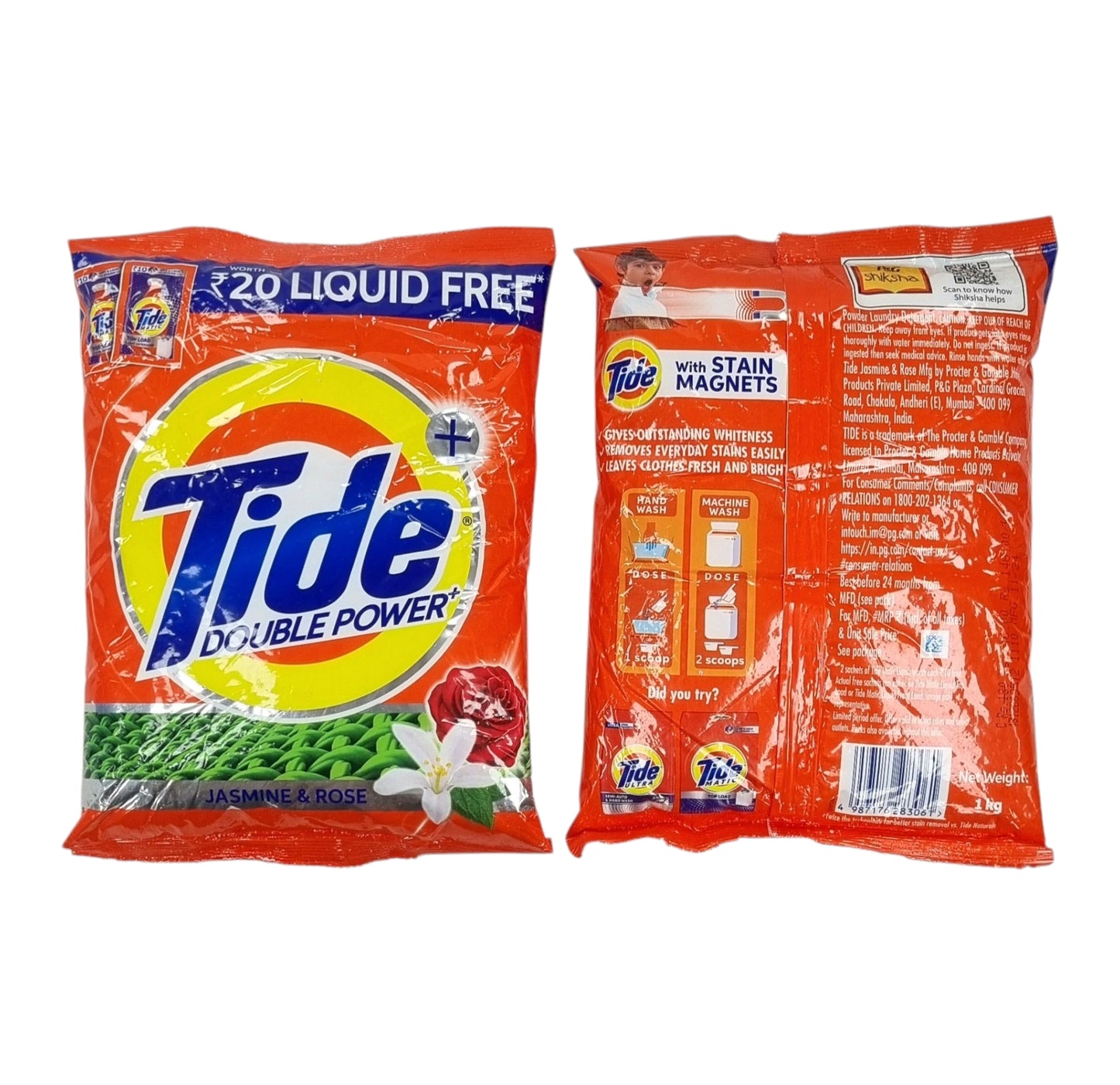 Tide Detergent Jasmine & Rose 1Kg