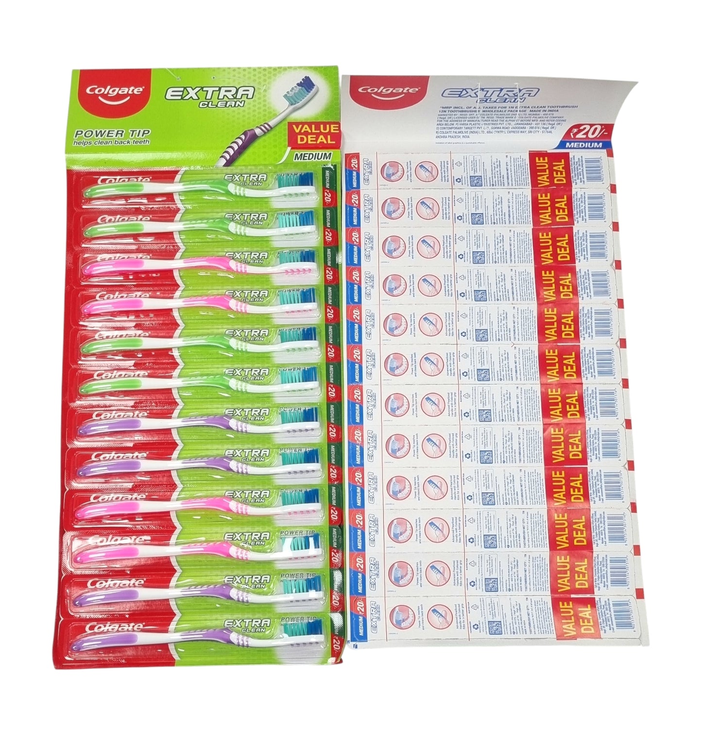 Colgate Toothbrush Extra Clean Medium Value Deal