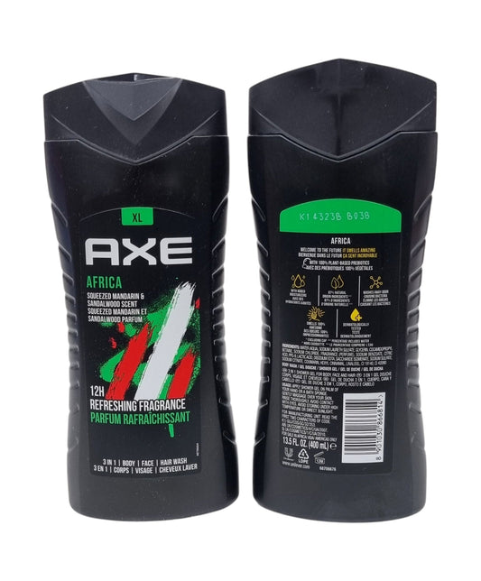 AXE Shower Gel Africa 3 in 1 XL 400ml