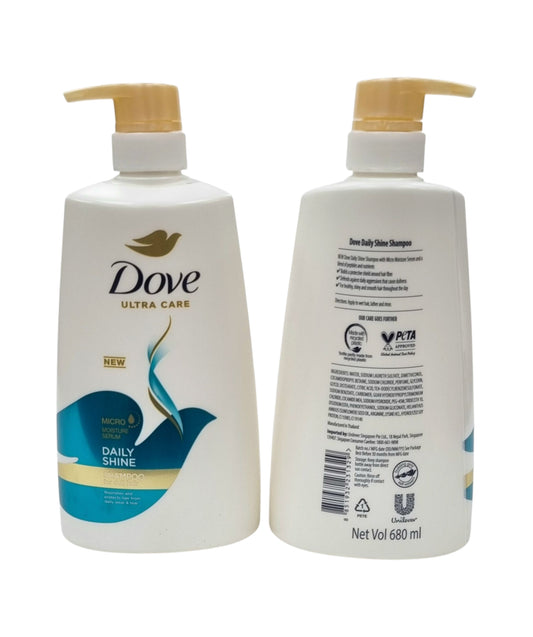 Dove Shampoo Daily Shine 680ml