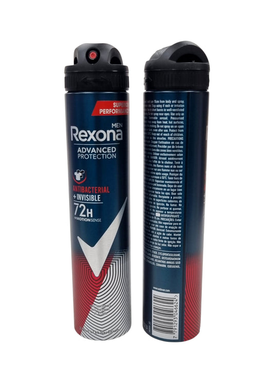 Rexona Men Body Antibacterial Invisible 200ml