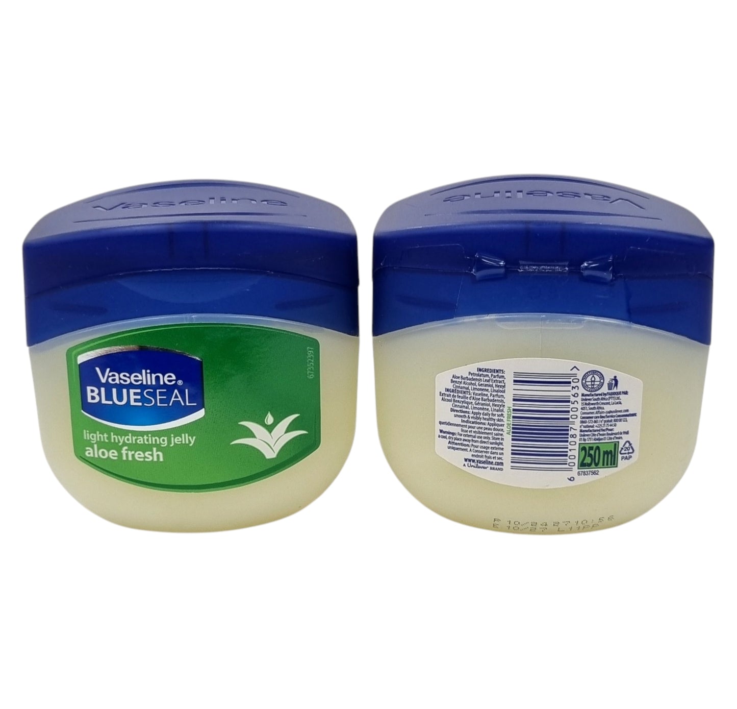 Vaseline Petroleum Jelly Aloe Fresh 250ml
