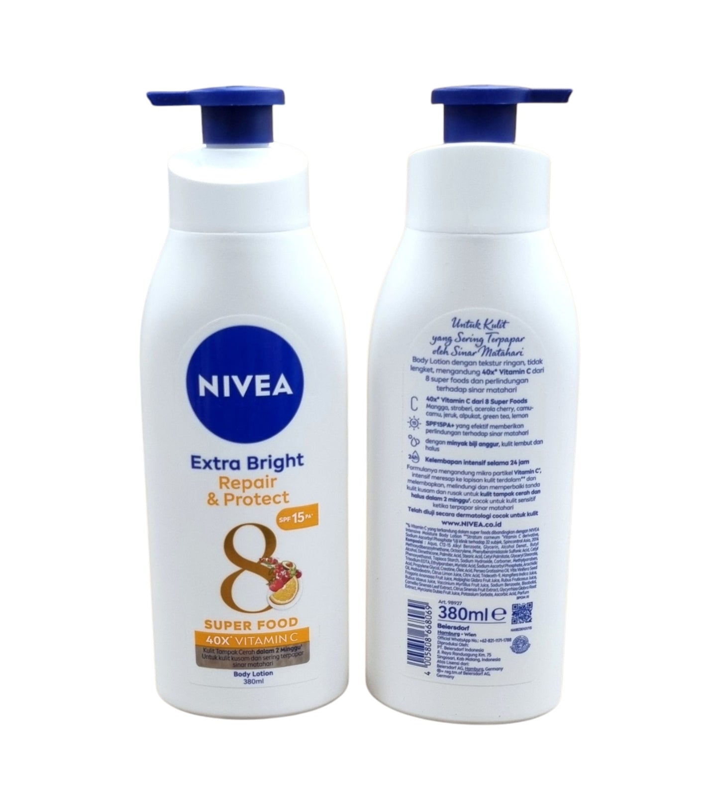 Nivea Body Lotion Extra Bright Repair & Protect 380ml
